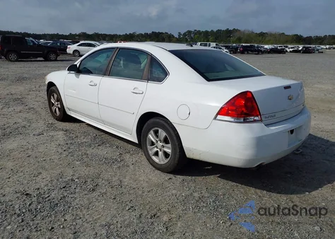 2012 Chevrolet Impala Ls from USA, damaged, VIN 2G1WA5E35C1176700